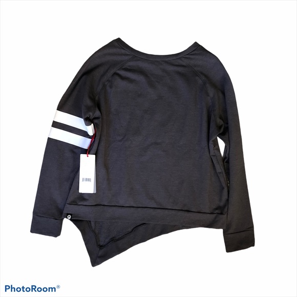 X by Gottex Asymmetrical Sweatshirt NWT size M - Picture 5 of 5